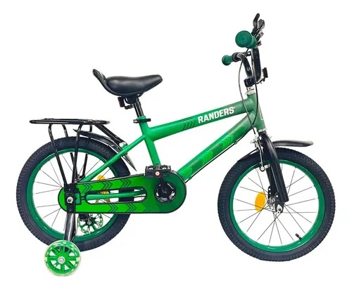 Bicicleta rodado 16 Randers verde/infantil 