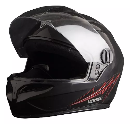 [6276] Casco Vertigo V32 LINE negro-XL 