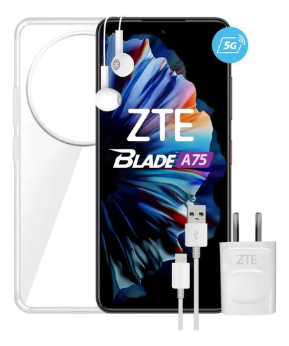 SP- Celular ZTE A75 Blade 4/256gb 50MP- Diamond black/n