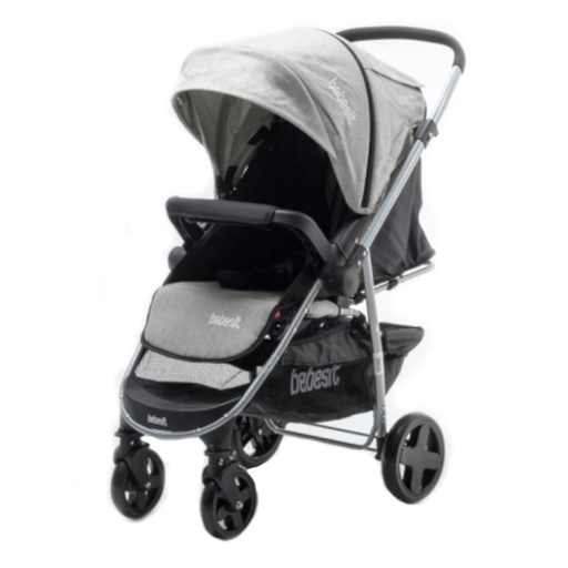 Coche BB de paseo 1390-E AERIS Bebesit - gris claro