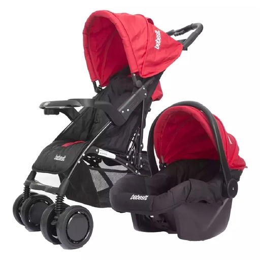 Coche BB travel systm  Bebesit-rojo 1305TSD