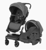 Coche BB travel systm 1365TS-C Bebesit gris oscuro