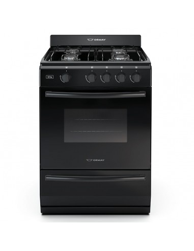 Cocina gas 4H Ormay Vita negra