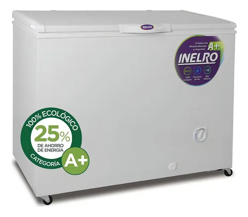 Freezer 280Lt Inelro FIH-350A++ Blanco / horizontal