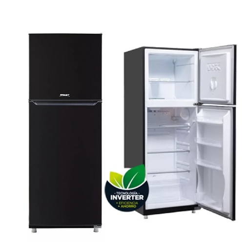 Heladera 350Lts 1830V ciclica Briket inv/negra