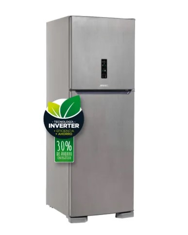 SP-Heladera 492lts i 2122V Briket-GRIS bk2122cd