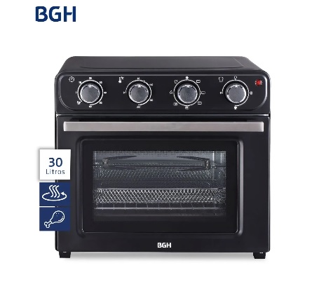 Horno elec 030lts BHE30FN24T BGH / negro