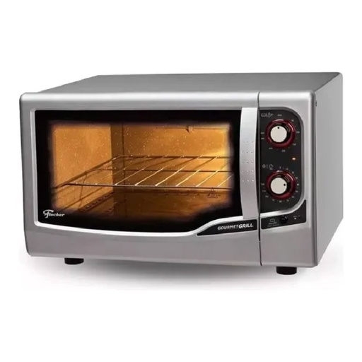 Horno elec 044lts GOURMETGRILL Fischer / Inox