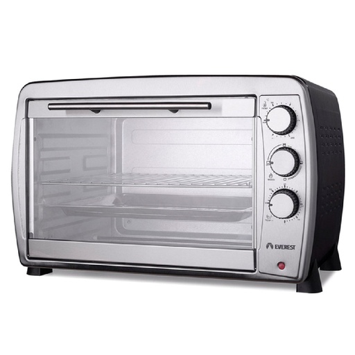 [0756] Horno elec 045lts EV-45NI Everest/inox c/negro