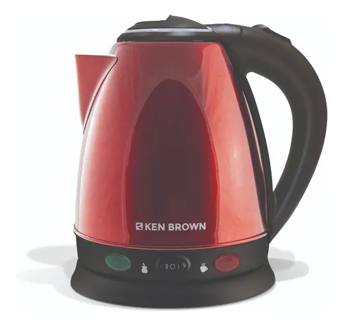 Jarra elec 1.5L 2000W JE-1254 KenBrown - rojo