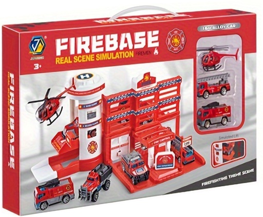 Juguete Cuartel de bomberos  Andicar/ Firebase 