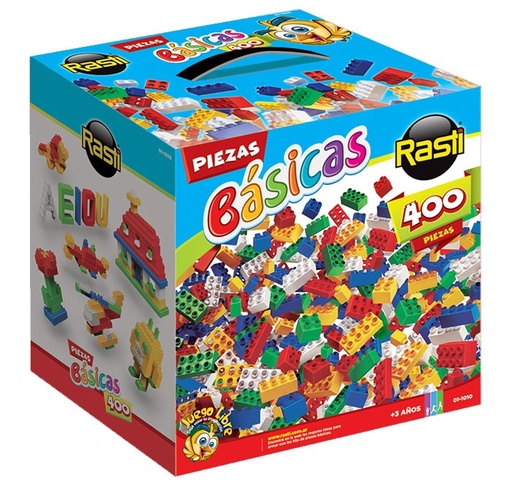 Juguete Ladrillos 400P Basic Rasti 