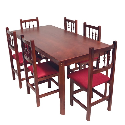 L Mesa TK LENA Tapa Finger 1.50x85 L. cedro/Art en Liquidacion con detalles  
