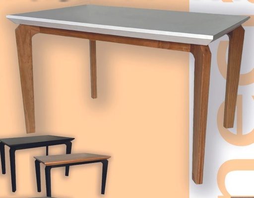PS-Mesa TK Venecia 1.30x85 wengue tapa helsinski