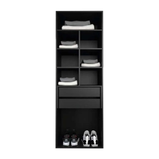 Modulo placard Tables negro 0.60x1.84x0.45 /Terminado