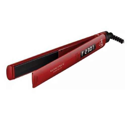 Plancha p/pelo Elegance  Ga.ma -Digitl Red