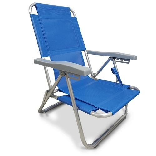 Reposera pleg 5pos playero  Hilgert-aluminio 223