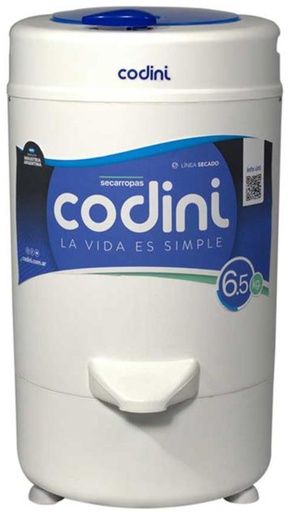 Secarropa 6.5kg 2800rpm AD-65 Codini - Advance
