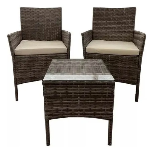 Set Jardin Delos x3 PRA01GR Delos -x3 pieza gris