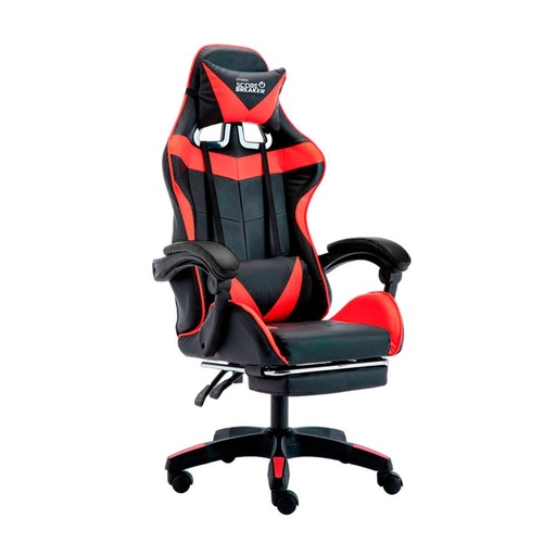 Silla giratoria GamerSV-G03 Vonne/ neg-rojo