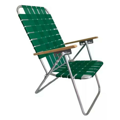 Sillon pleg 5 pos alum Avelino-bzo mad 1005