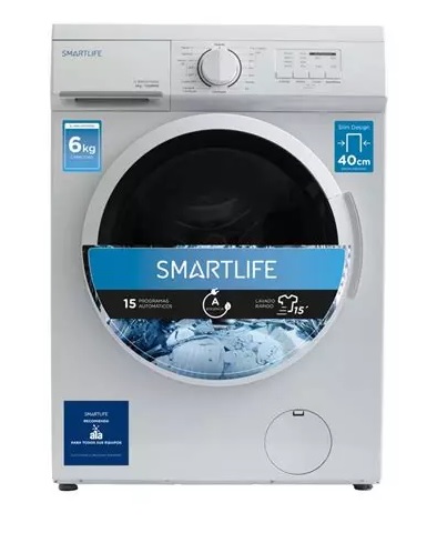 SP- Lavarropa 06kg 1000rpm  SmartLife- SlimDesig WMU061000W                              