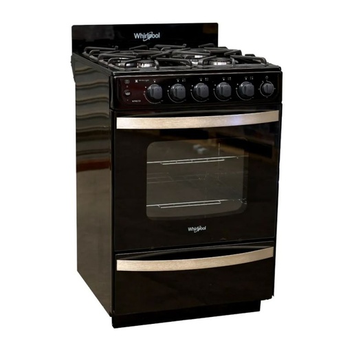 SP-Cocina gas 4H Whirlpool neg WFN57DIDNA