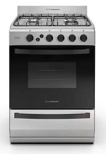Cocina gas 4H Luma c/enc Ormay inox