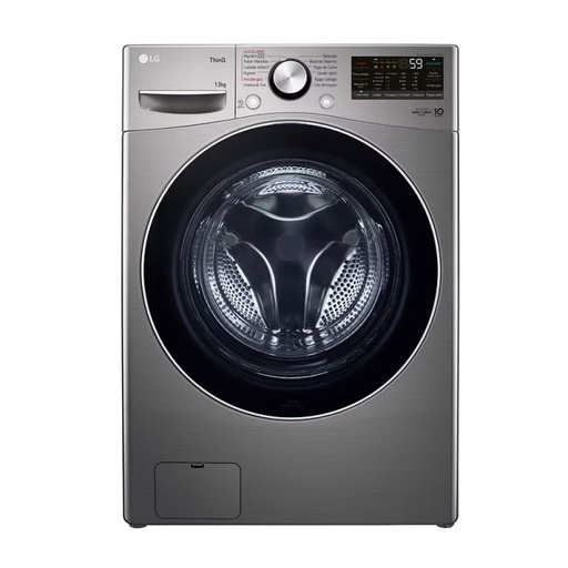Lavarropa i 13kg 1000rpm LG WM13EGS6 - gris