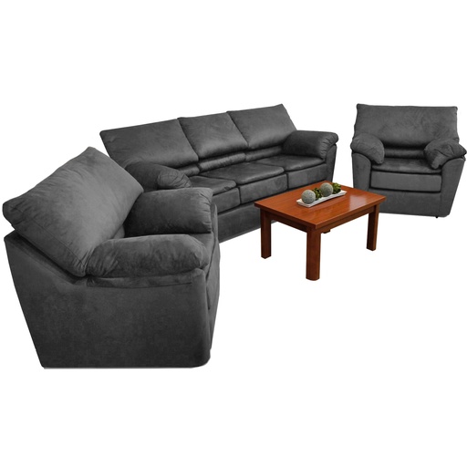 Living J LL Maresia 3+1+1 pata madera PAN gris 221