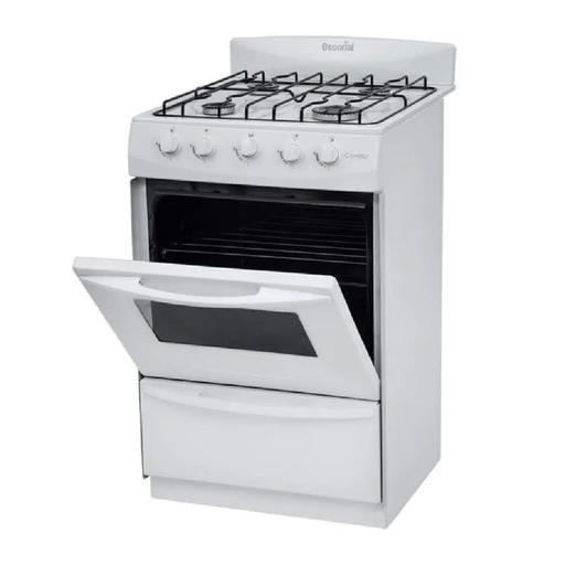 Cocina gas 4H CANDOR LINE495 Escorial- s/enc Blco