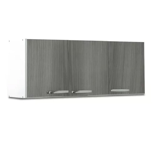 Alacena Maximo Acapulco Mel 140x046x30 bco gris /Terminado