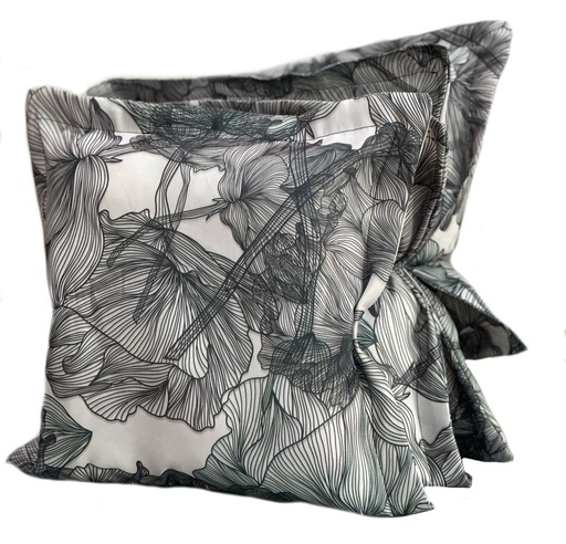[0003] PS-Almohada Decorativas Combo X4  - 45x45 Formas GRIS-BLANCO 