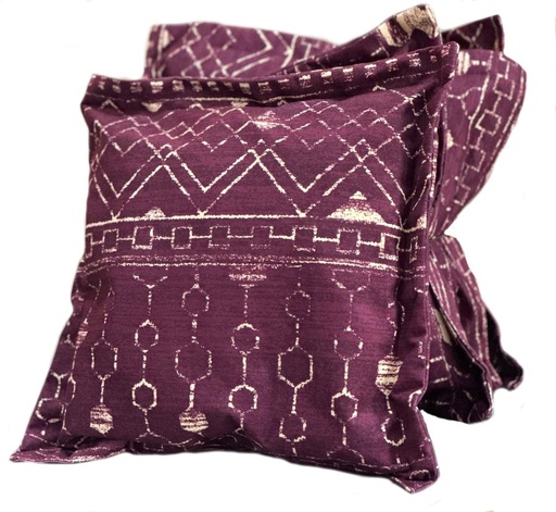 [0004] PS-Almohada Decorativas Combo X4 - 45x45 Formas  VIOLETA