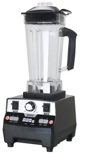[DIBL767C] Licuadora indus/digital 1600w 2lt DIBL767C  Dewoo-jar/plas-negro