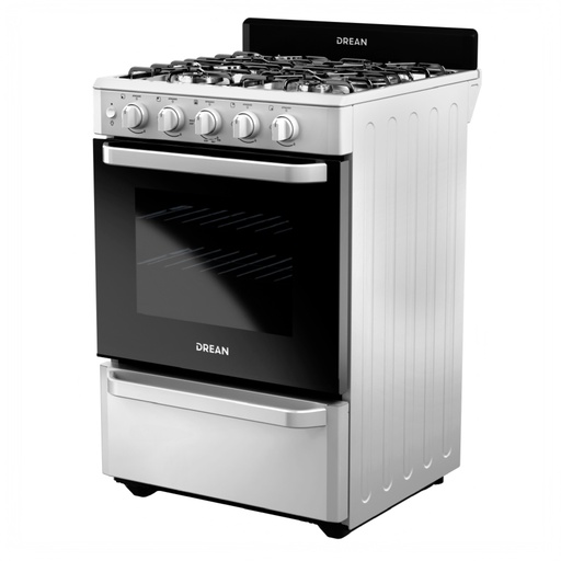 [CD5603AB] Cocina gas 4H C/En Elec 56cm  - blanco