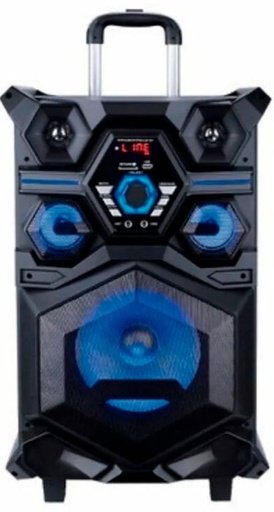 L Parlante PortatiL EX-3809 10" Excess/Art en Liquidacion con detalles 