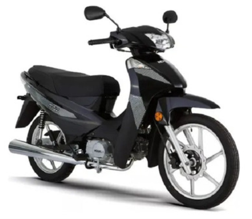 Moto 110 MAX A/D LD CUB Mondial -negra