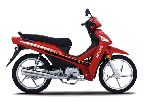 Moto 110 S AT L/D CUB Mondial -rojo