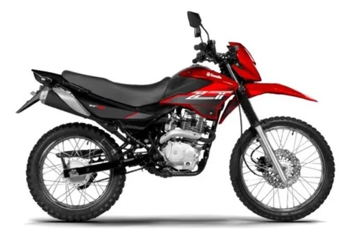 Moto 150 ZAN-ZT zanella on off-rojo